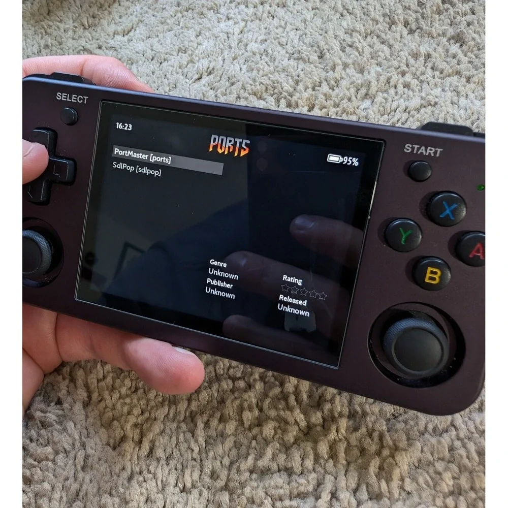 Anbernic RG353M Handheld Retro Gaming Console w/ Game Libraries 3.5‎ IPS Screen